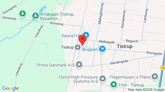 Apartments for rent in Tistrup - Photo from Google Street View