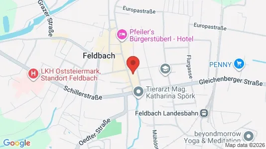 Rooms for rent i Edelsbach bei Feldbach - kort over placeringen