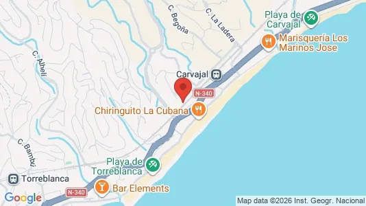 Apartments for rent in Fuengirola - Photo from Google Street View