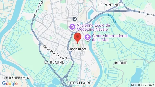 Apartments for rent in Rochefort - Photo from Google Street View