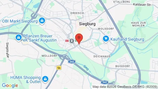 Houses for rent i Rhein-Sieg-Kreis - kort over placeringen