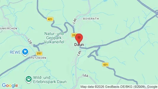 Houses for rent i Vulkaneifel - kort over placeringen