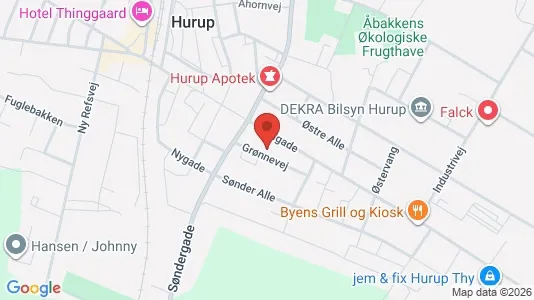 Apartments for rent in Hurup Thy - Photo from Google Street View