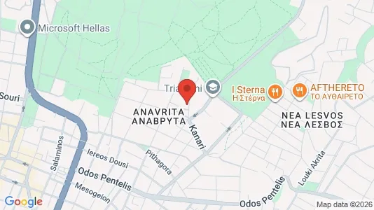 Apartments for rent i Kifisia - kort over placeringen