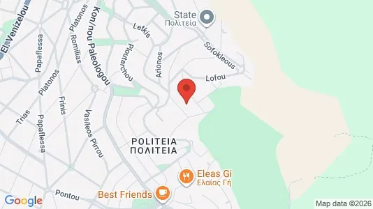 Apartments for rent i Kifisia - kort over placeringen