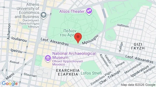 Apartments for rent i Athens Ampelokipoi - kort over placeringen