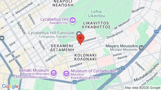 Apartments for rent i Athens Ampelokipoi - kort over placeringen