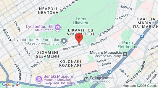 Apartments for rent i Athens Ampelokipoi - kort over placeringen