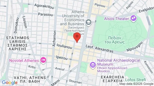 Apartments for rent in Athens Agios Nikolaos - Photo from Google Street View