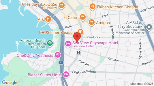 Apartments for rent in Glyfada - Photo from Google Street View