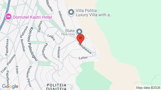 Apartments for rent i Kifisia - kort over placeringen