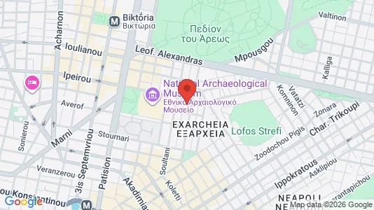 Apartments for rent i Athens Ampelokipoi - kort over placeringen