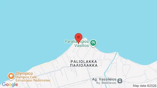 Apartments for rent i Patras - kort over placeringen