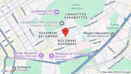 Apartments for rent i Athens Ampelokipoi - kort over placeringen