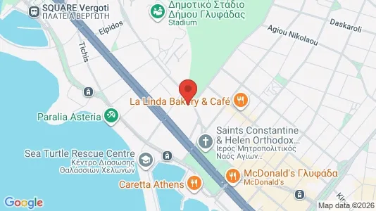 Apartments for rent in Glyfada - Photo from Google Street View