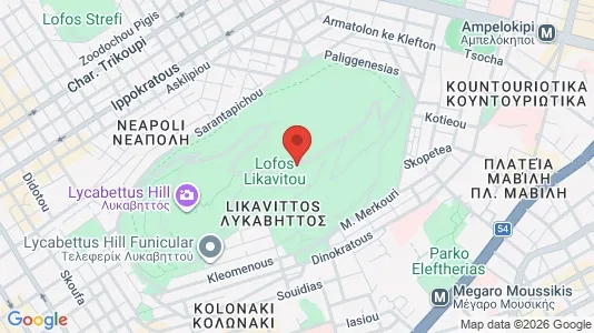 Apartments for rent i Athens Ampelokipoi - kort over placeringen