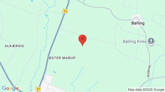 Houses for rent i Skjern - kort over placeringen