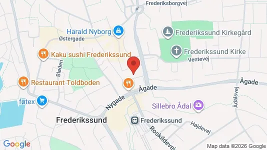 Apartments for rent i Frederikssund - kort over placeringen