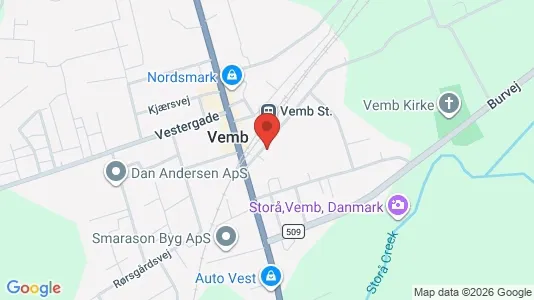 Apartments for rent in Vemb - Photo from Google Street View