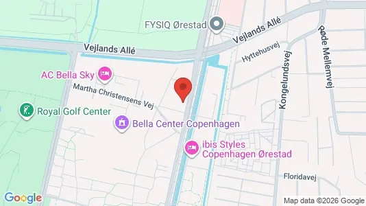 Apartments for rent i Copenhagen S - kort over placeringen