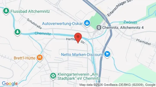 Apartments for rent in Chemnitz - Photo from Google Street View