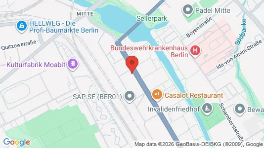 Apartments for rent i Berlin Mitte - kort over placeringen