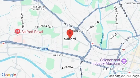 Apartments for rent in Salford - Lancashire - Photo from Google Street View