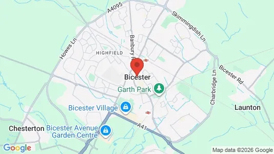 Apartments for rent in Bicester - Oxfordshire - Photo from Google Street View