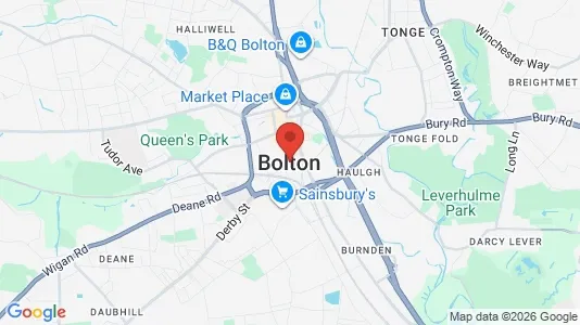 Apartments for rent in Bolton - Lancashire - Photo from Google Street View