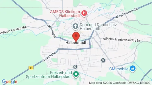 Houses for rent i Harz - kort over placeringen
