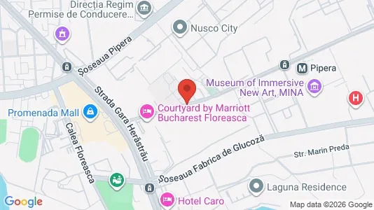 Apartments for rent i Bucharest - Sectorul 1 - kort over placeringen