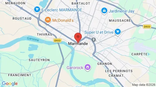 Apartments for rent in Marmande - Photo from Google Street View
