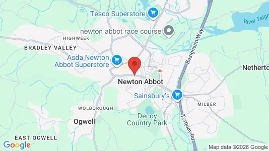 Apartments for rent in Newton Abbot - Devon - Photo from Google Street View