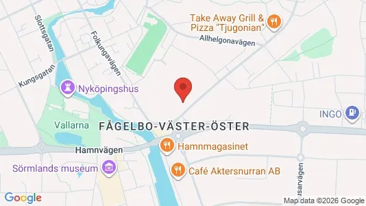 Apartments for rent i Nyköping - kort over placeringen