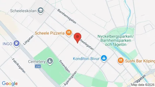 Apartments for rent i Köping - kort over placeringen