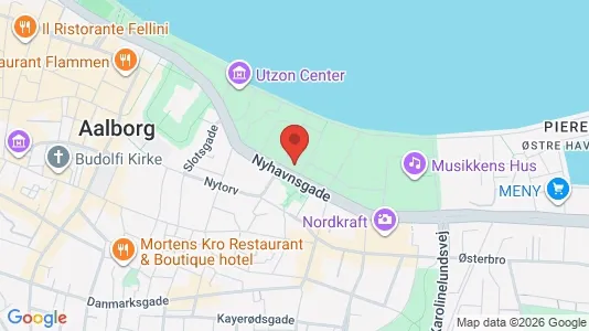 Apartments for rent i Aalborg Center - kort over placeringen