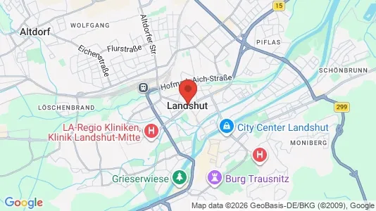 Apartments for rent in Landshut - Photo from Google Street View