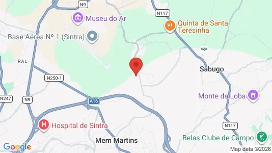 Apartments for rent i Sintra - kort over placeringen