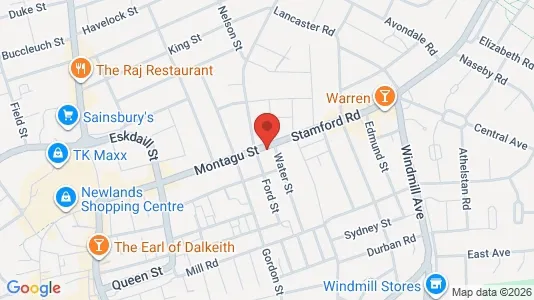 Apartments for rent i Kettering - Northamptonshire - kort over placeringen