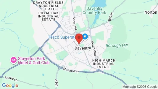 Apartments for rent in Daventry - Northamptonshire - Photo from Google Street View