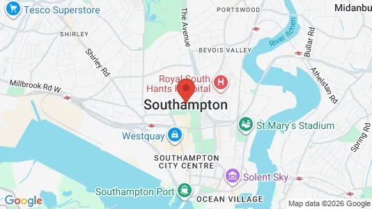 Apartments for rent in Southampton - Hampshire - Photo from Google Street View