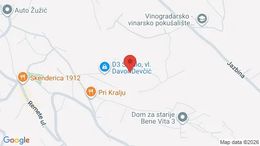 Apartments for rent i Sljeme (Medvednica-Tomislavac) - kort over placeringen