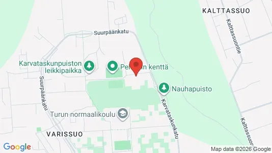 Apartments for rent i Turku - kort over placeringen