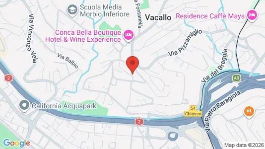 Apartments for rent i Mendrisio - kort over placeringen
