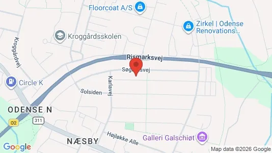Apartments for rent i Ringsted - kort over placeringen