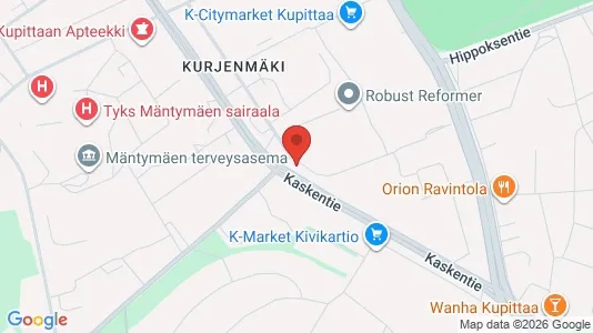 Apartments for rent i Turku - kort over placeringen