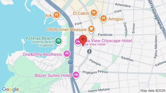 Apartments for rent in Glyfada - Photo from Google Street View