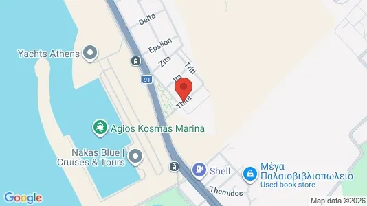 Apartments for rent i Elliniko-Argyroupoli - kort over placeringen