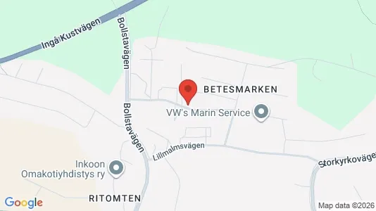 Apartments for rent i Inkoo - kort over placeringen