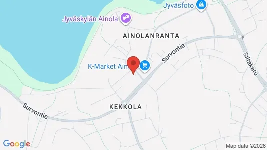 Apartments for rent i Jyväskylä - kort over placeringen
